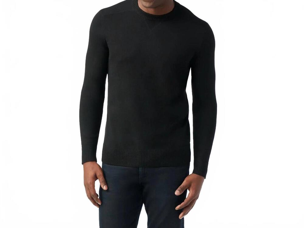 NEW SMARTWOOL sparwood crew sweater in black
